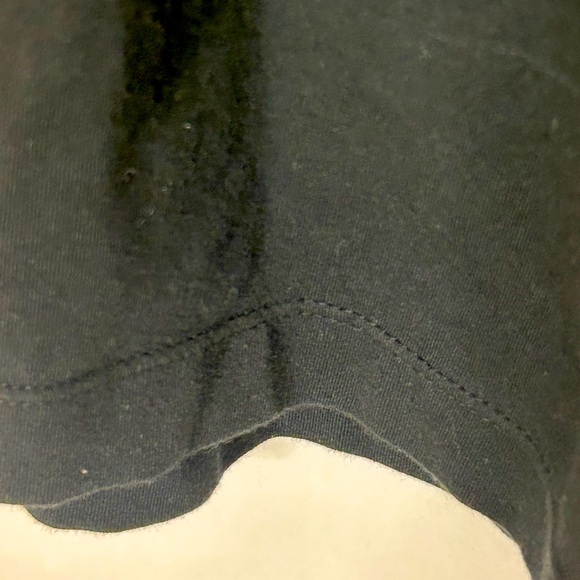 Chico’s Embellished Tunic Black Size 2 classic long sleeve stretchy fabric - Picture 8 of 11